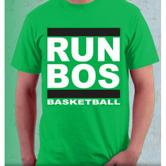 Boston Basketball 'RUN BOS' T-Shirt M
