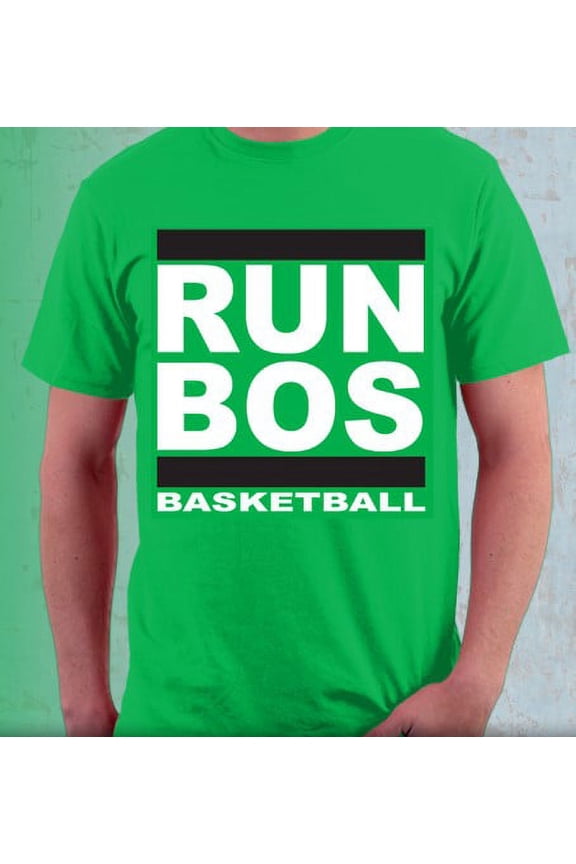 Boston Basketball 'RUN BOS' T-Shirt M