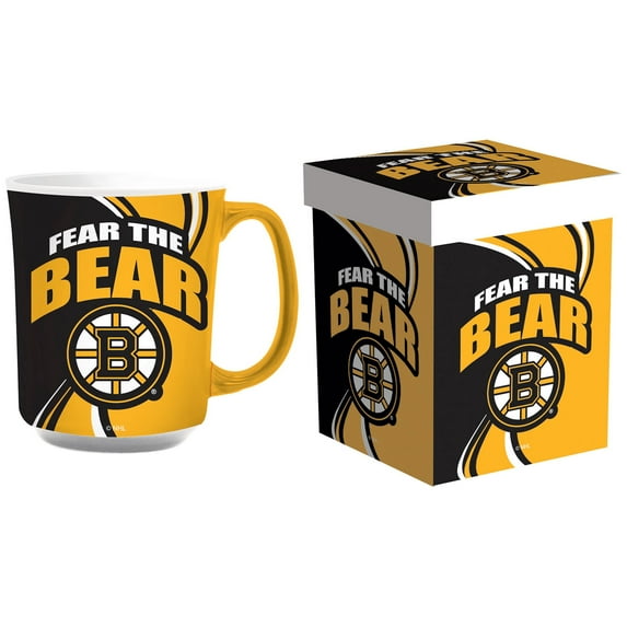 Boston Bruins 14oz. Ceramic Mug with Matching Box