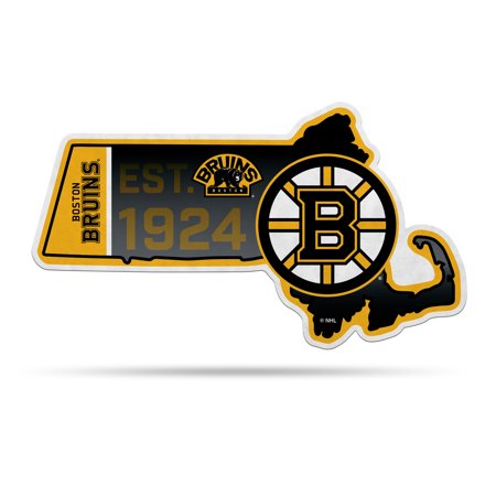 Boston Bruins 18" State Shape Pennant Soft Felt