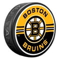 thumbnail image 1 of Boston Bruins Half and Half Puck, 1 of 1