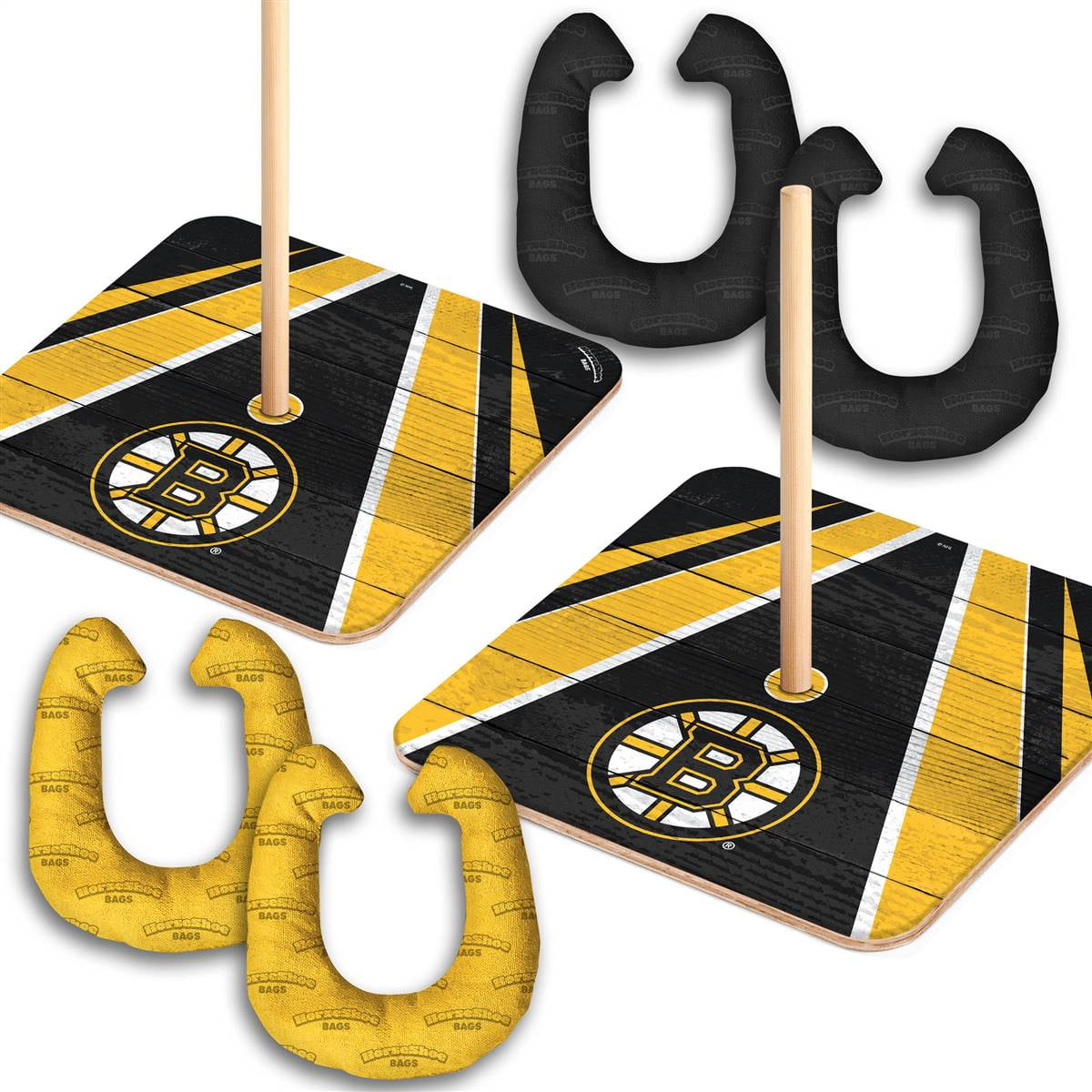 YouTheFan NHL Boston Bruins HorseShoe Bags