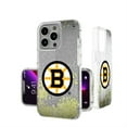 thumbnail image 1 of Boston Bruins Linen Logo iPhone Glitter Case, 1 of 2