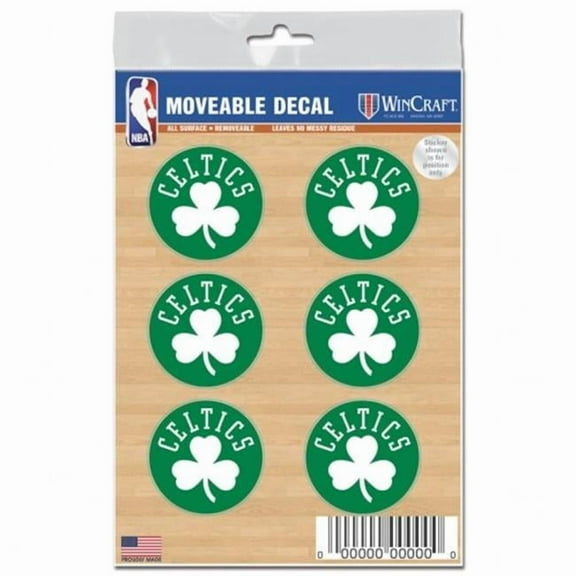 Boston Celtics 3"x 5" Mini Decal Set