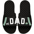 thumbnail image 1 of Boston Celtics ISlide Dad Slide Sandals - Black, 1 of 1