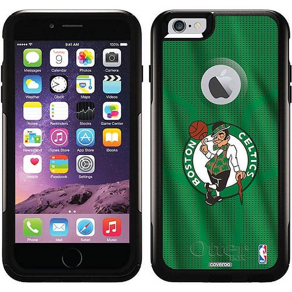 Boston Celtics Jersey Design on OtterBox Commuter Series Case for Apple  iPhone 6 Plus 