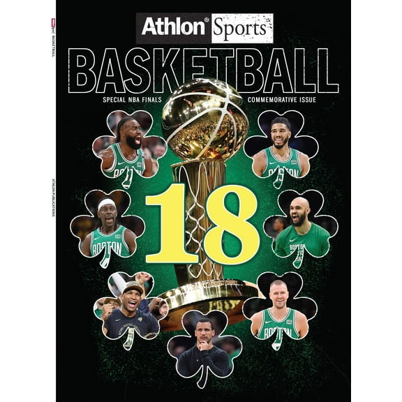 Boston Celtics NBA Championship 2024 - Athlon Sports: Dominant Regular Seasonal, Magical Postseason, Dynamic Photos, Playoff Recaps, Jayson Tatum, Jaylen Brown, Kristaps Porzingis, Joe Mazzulla  More