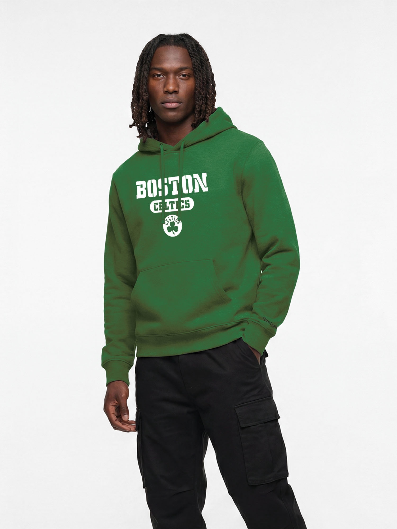 Boston Celtics Reebok Mens Hooded Sweatshirt