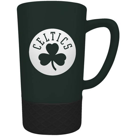 Boston Celtics Team Logo 16oz. Laser Etched Jump Mug