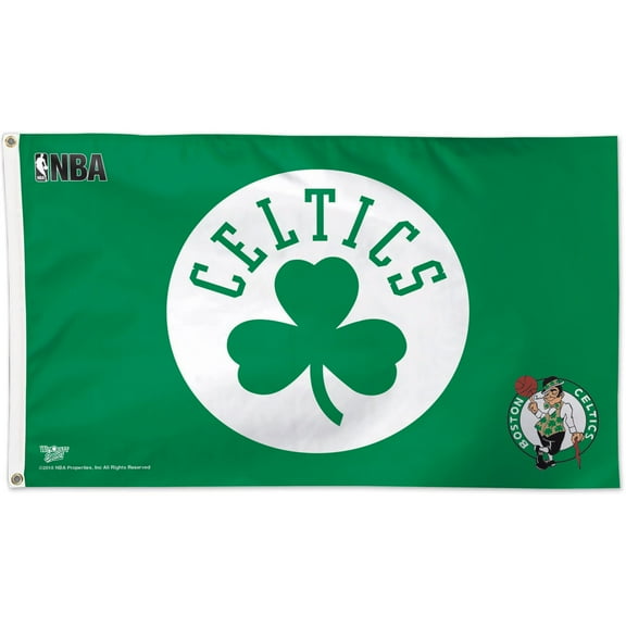 WinCraft Boston Celtics Single-Sided 3' x 5' Deluxe Team Logo Flag