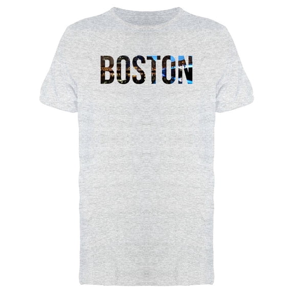 Boston City, Cool Quote Tee Men's -Image by Shutterstock