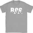thumbnail image 1 of Boston Cityscape T-Shirt Massachusetts MA City State Home Local Text Gift Tee - Heather Grey, L, 1 of 1