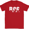 thumbnail image 1 of Boston Cityscape T-Shirt Massachusetts MA City State Home Local Text Gift Tee - Red, 3XL, 1 of 1
