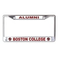 thumbnail image 1 of Boston College Alumni Chrome License Plate Frame, 1 of 1