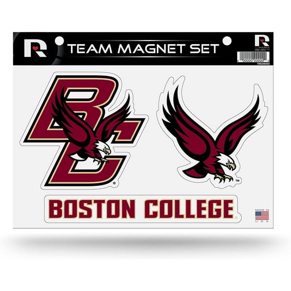 Boston College Eagles Multi Magnet Sheet Shape Cut 8x11 Inch University