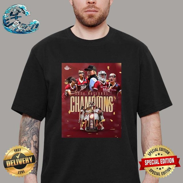 Boston College Eagles Women’S Lacrosse 2024 National Champions TShirt