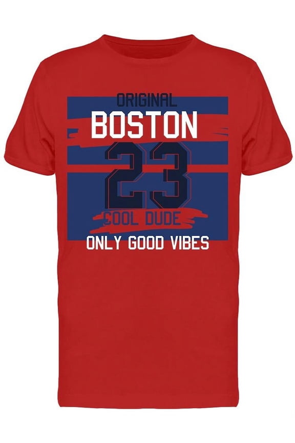 Boston Cool Dude 23 T-Shirt Men -Image by Shutterstock, Male Large