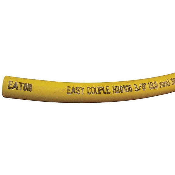 Boston Easy Couple Hose,1/2" I.D.,250 ft L,Yllw H20108YL-250R