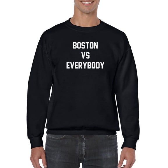 Boston Everybody. Sweatshirt Men -GoatDeals Designs, Male Medium