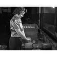 thumbnail image 1 of Boston Factory 1942. Nrita Allen Working In The Gillette Factory In Boston Massachusetts. Photograph By Howard R., 1 of 3