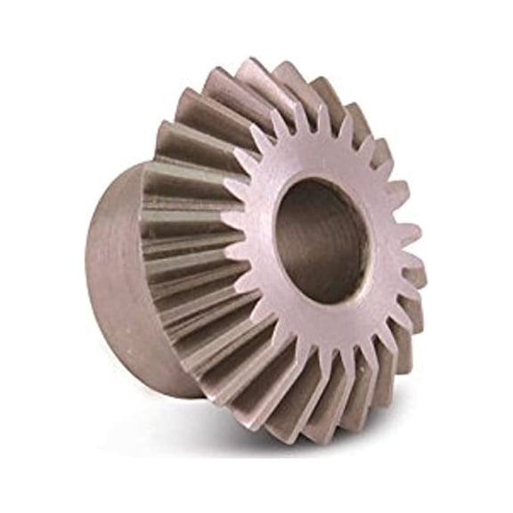 Boston Gear L128Y Miter Gear, 1:1 Ratio, 20 Degree Pressure Angle, 0.500" Bore, 2" Mounting Distance, 10 Pitch, 20 Teeth, Steel