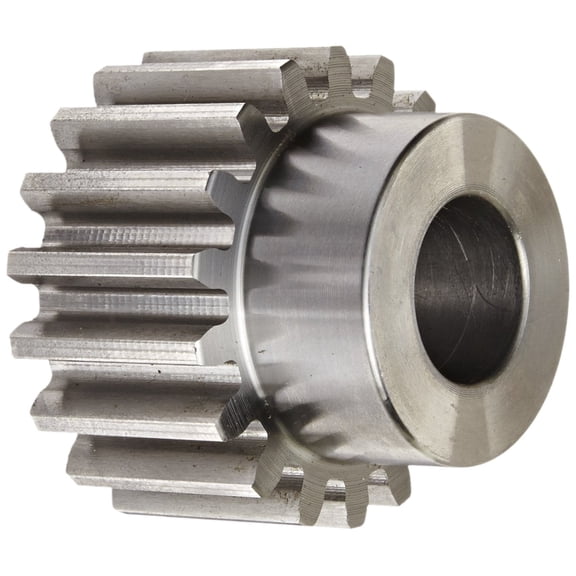Boston Gear NF12B Spur Gear, 14.5 Pressure Angle, Steel, Inch, 10 Pitch, 0.625" Bore, 1.400" OD, 1.000" Face Width, 12 Teeth CA1