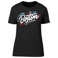 thumbnail image 1 of Boston Hand Written America T-Shirt Women -Image by Shutterstock, Female 3X-Large, 1 of 2