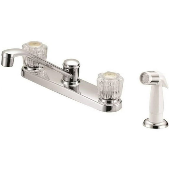 Boston Harbor 1786482 F8F10041CP Faucet Kitchen 8 in. 2 Handle, Chrome