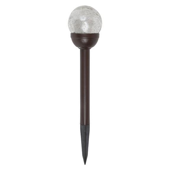 Boston Harbor 26201 Light Stake, Ni-Mh Battery, 1-Lamp, LED Lamp, Stainless Steel Glass Fixture, Battery Included: Yes