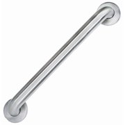 Boston Harbor Heavy-Duty Safety Grab Bar, 1-1/2 in Dia x 16 in L, Stainless Steel