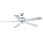 Boston Harbor 52-CASA-ES-EN-WH Celing Fan Without Kit, White