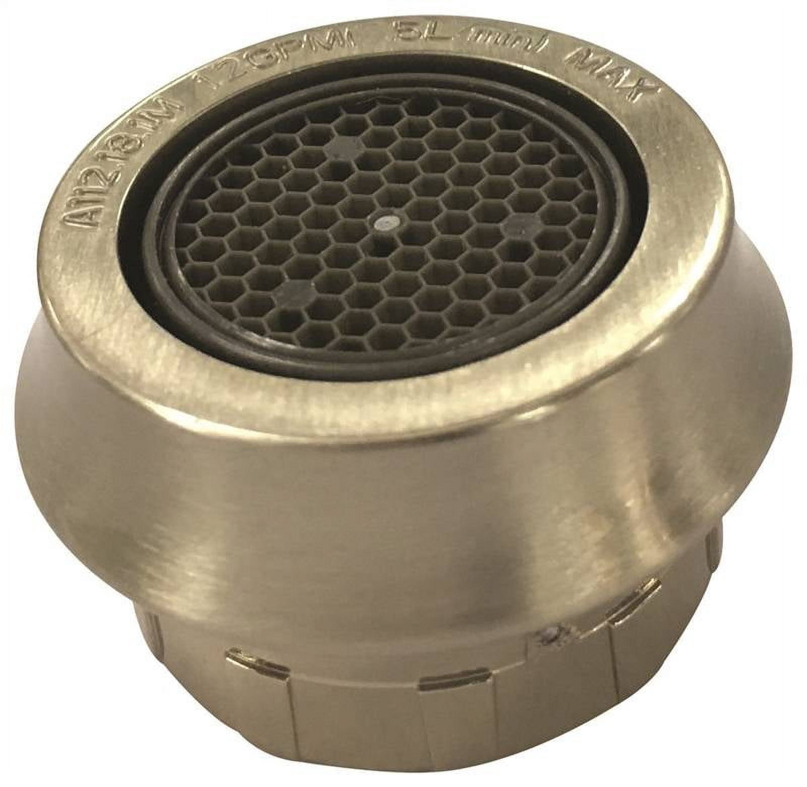 Boston Harbor A500157NNP-51 Faucet Aerator, 55/64 in Female, Plastic, Brushed Nickel, For ...
