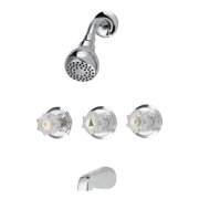 Boston Harbor GU-F3010506CP Tub-Shower Faucet, Chrome, 2 GPM