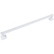 TOWEL BAR SQUARE WHITE 24IN