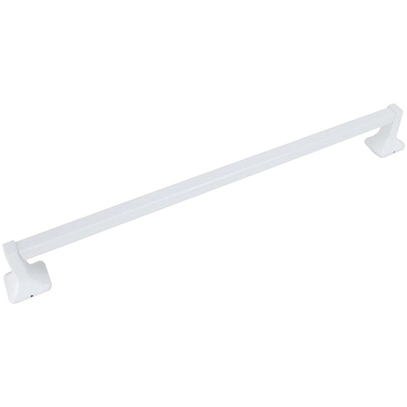 Boston Harbor Towel Bar, White, Surface Mounting, 24 in