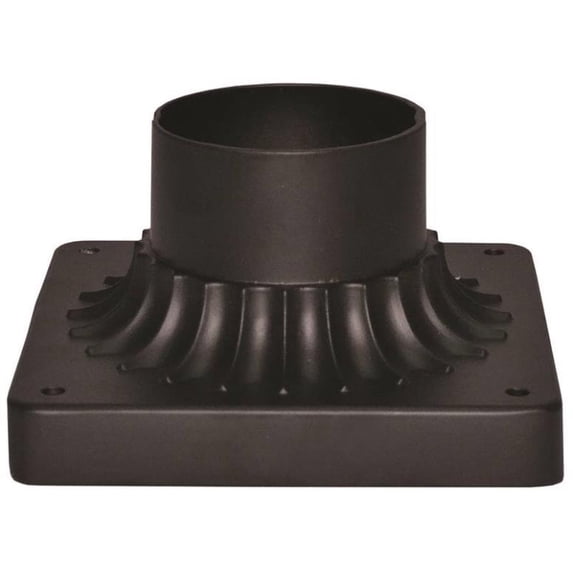 Boston Harbor DG-P01BL Post Light Mount, Black