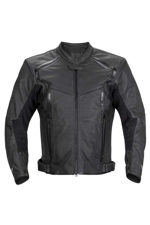 Haller Leather Motorcycle Jacket Men
