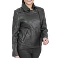 thumbnail image 1 of Boston Harbour Janet Asymmetric Leather Jacket Women - Womens Leather Motorcycle Jacket, 1 of 6