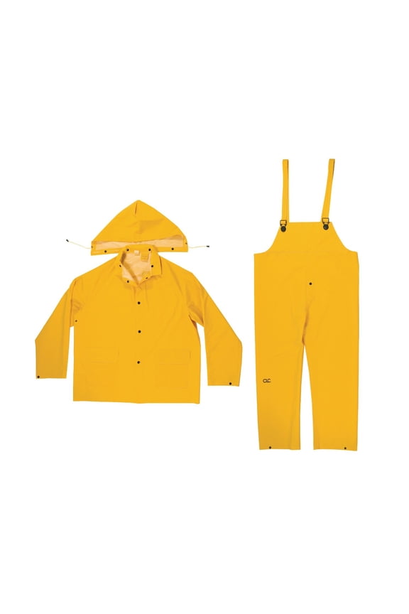 35 Mil Rain Suit - 3 Pieces - Size 3XL