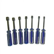 Boston Industrial 7Pc. Nut Driver Set Pro Series Metric 5MM - 12MM