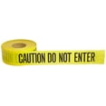 thumbnail image 1 of Boston Industrial Barricade Yellow Tape: CAUTION DO NOT ENTER - 10 roll pack, 1 of 1