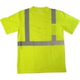 thumbnail image 1 of Boston Industrial High Visibility Class 2 T-shirt with Reflective Stripes - Size 5XL, 1 of 1