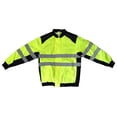 thumbnail image 1 of Boston Industrial High Visibility Class III Lime Spring Jacket, 2XL, 1 of 1