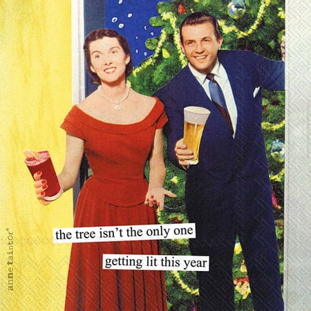 Boston International - 3-Ply 5" Cocktail Napkins - Getting Lit