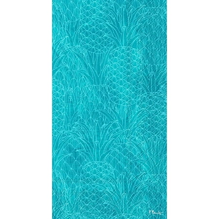 Boston International IHR 3-Ply Paper Napkins, 16-Count Guest Size, Pineapple Shake Repeat