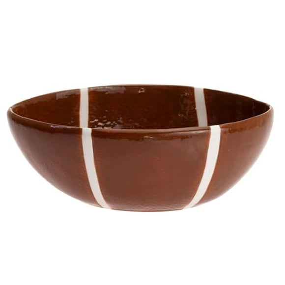 Boston International - Ceramic Nesting Serving Bowl 2 Size Set - Football Fever