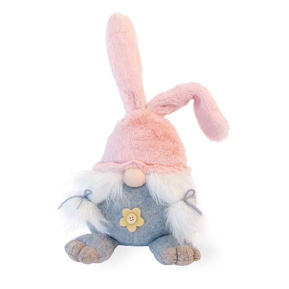 Boston International Decorative Easter Gnome Tabletop Figurine, 12-Inches, Penny Roly Poly