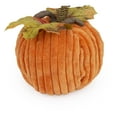 thumbnail image 1 of Boston International Decorative Tabletop Chenille Fabric Pumpkin, 5 x 5-Inches, Orange, 1 of 3