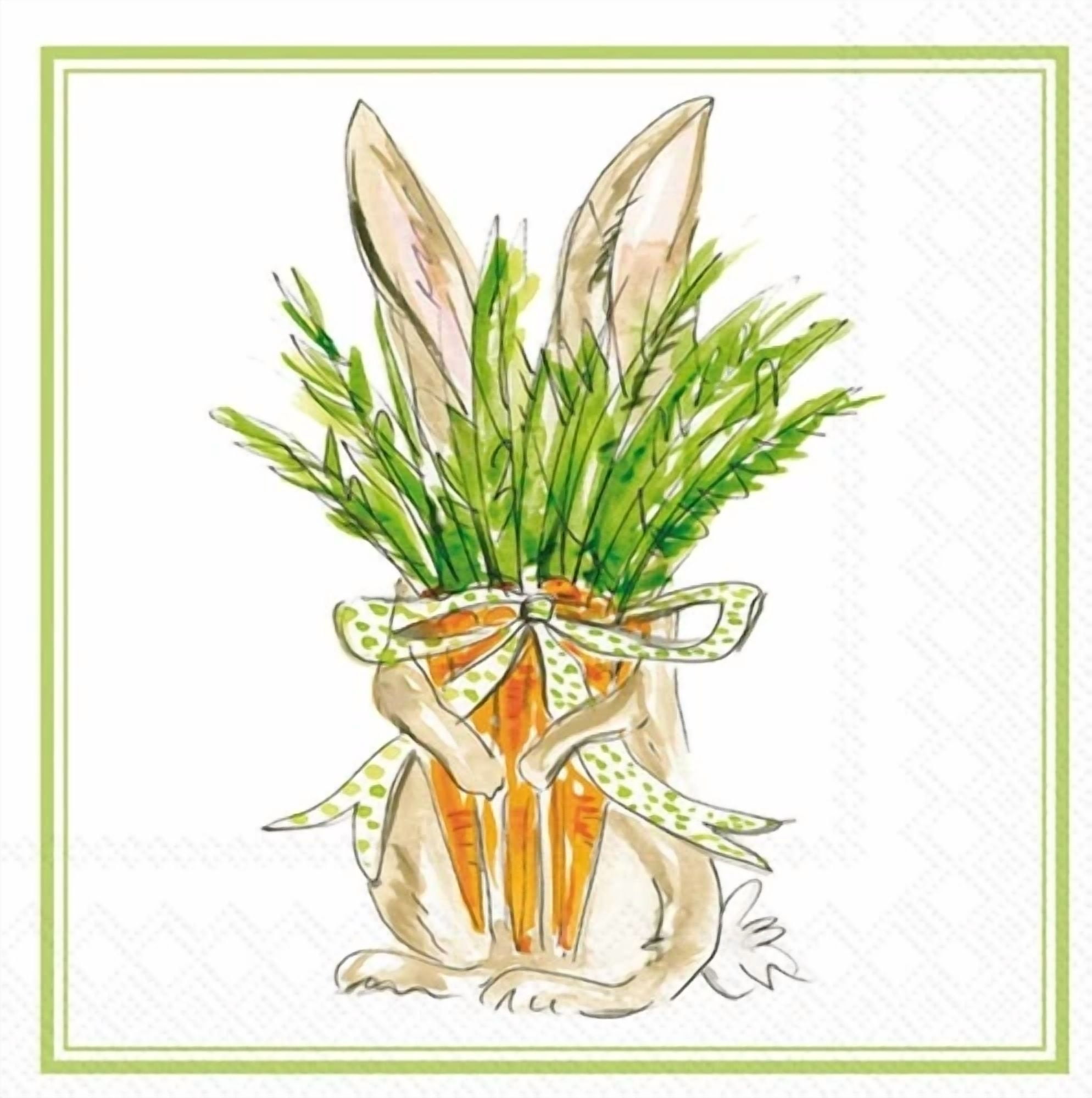 Boston International - Easter - Carrot Bunnylunch Napkin - L983000