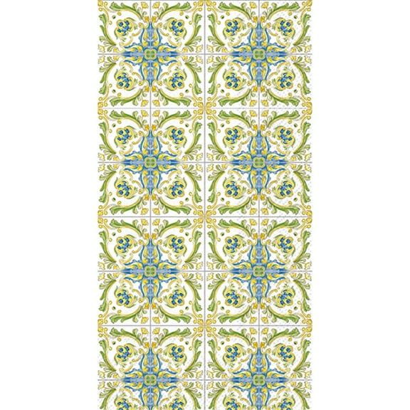 Boston International IHR 3-Ply Paper Dinner Napkins, 8.5" x 4.5", Lenger Tile (Pack of 16)
